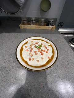 صورة لوصفة فته ورق العنب