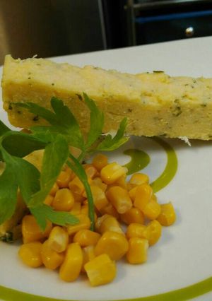 Una foto de Fingers de polenta al horno