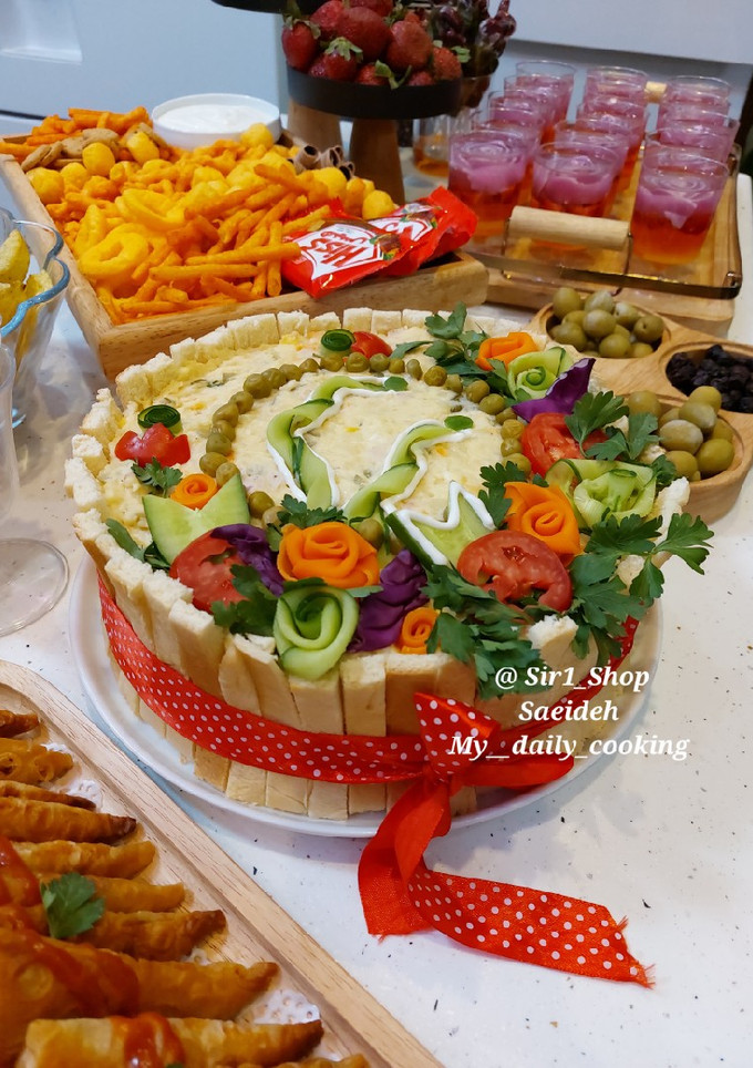عکسی از دستور سالاد الویه مجلسی