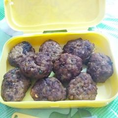 A picture of Mutton koftas.