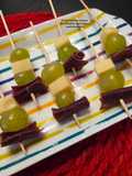 Brochettes apéritives automnales