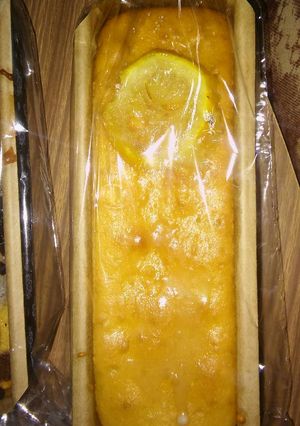 Una foto de Budín de limón