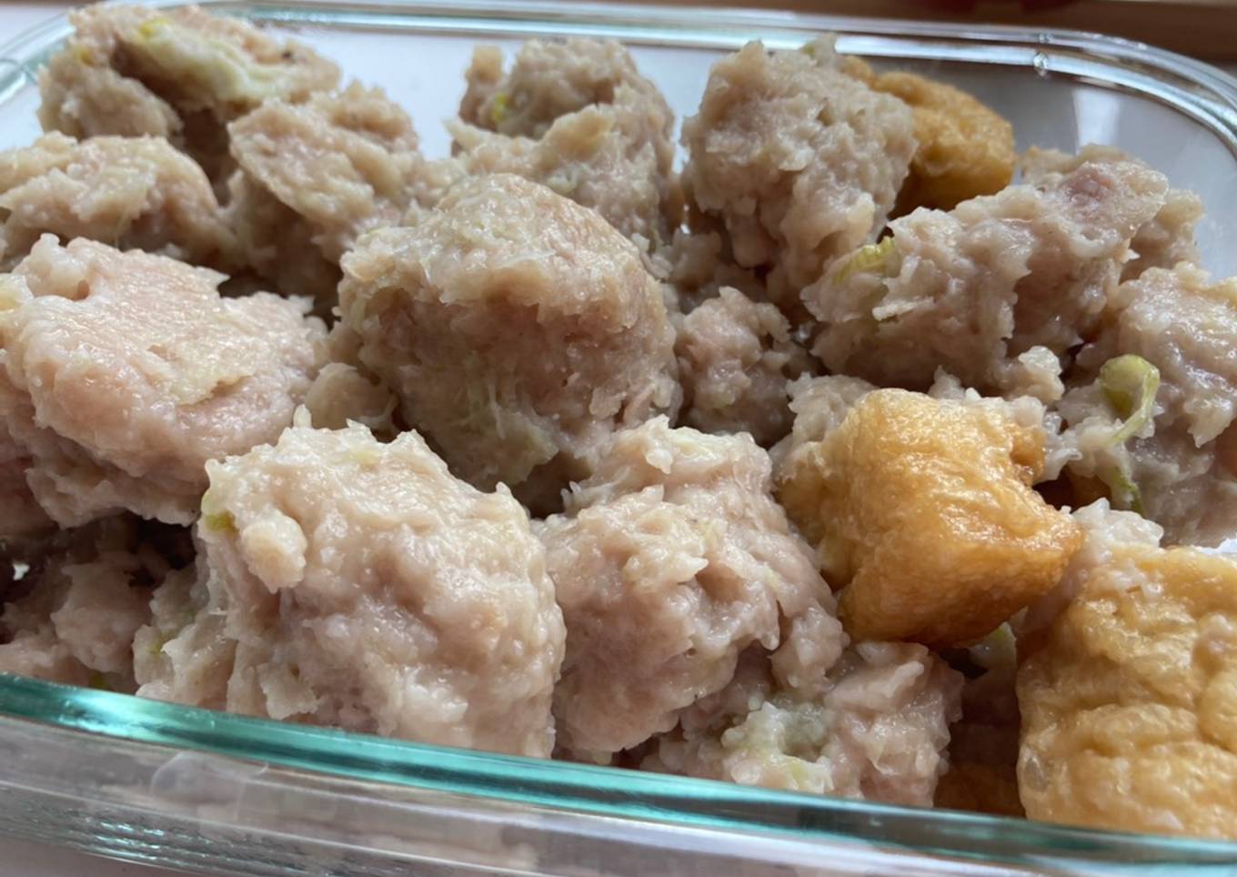 Siomay ayam gurih berasa daging, enak banget pokoknya