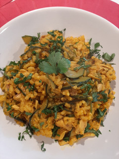 Una foto de Arroz con pollo