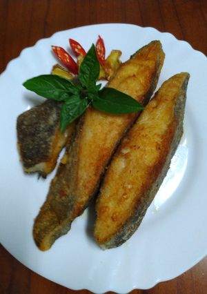 香煎鱈魚片（比目魚） 的食譜成品照片