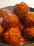 Polpette di carne senza uova al sugo di pomodoro