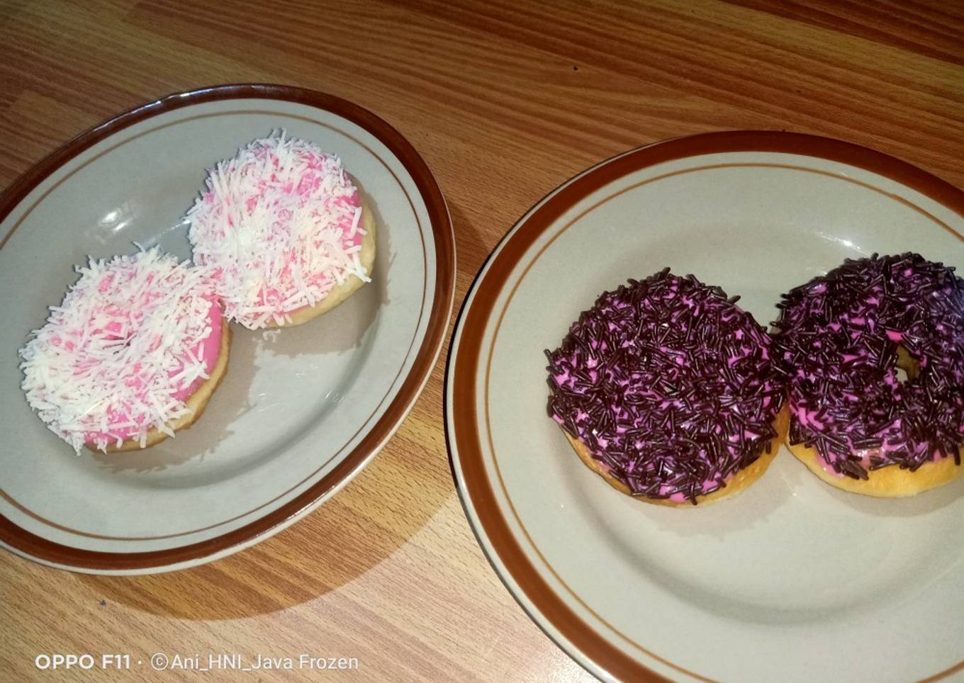 Donat TANPA telur dan susu