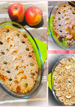 A picture of Apple Crumble.