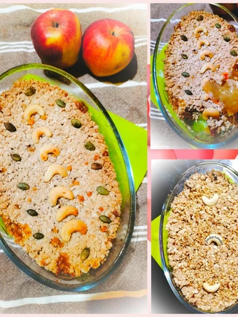Recipe Apple Crumble which So Delicious