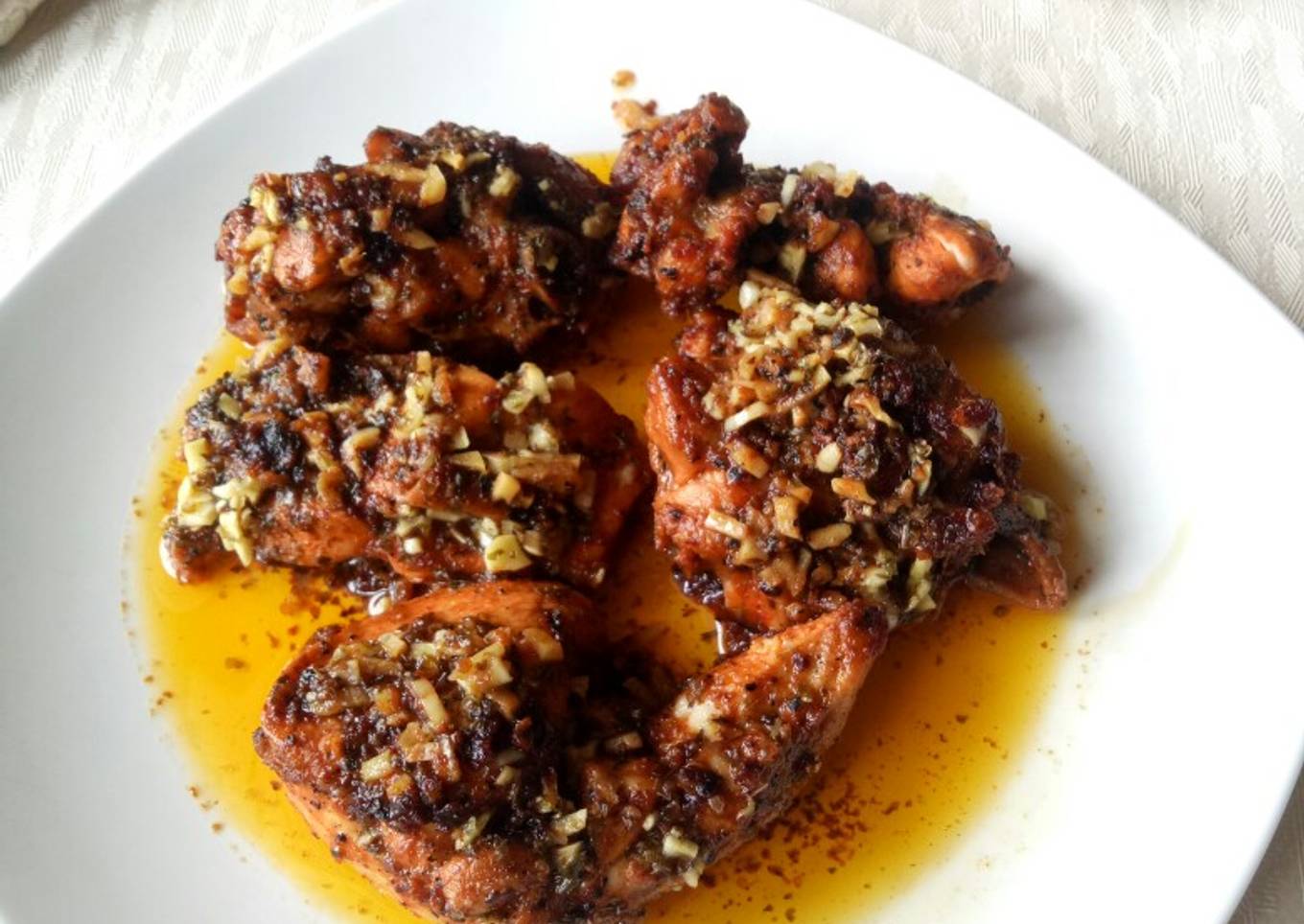 Ayam Panggang Mentega Bawang Putih