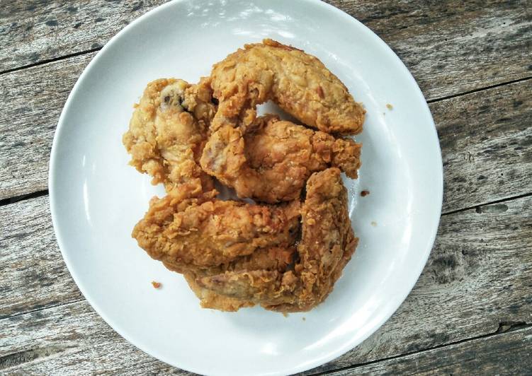 Cara Gampang Menyiapkan Ayam goreng terasi crispy Anti Gagal