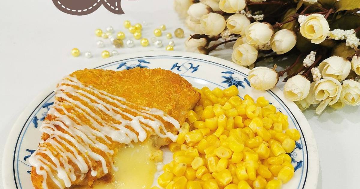 Resep Chicken Katsu Mozarella oleh Yunike Witono Cookpad