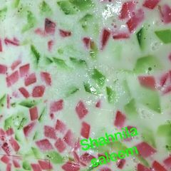A picture of Rainbow 🌈 falooda.