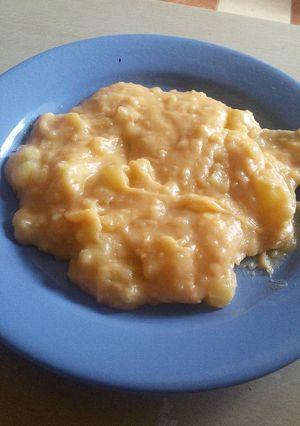 Krumplifőzelék recept fotója