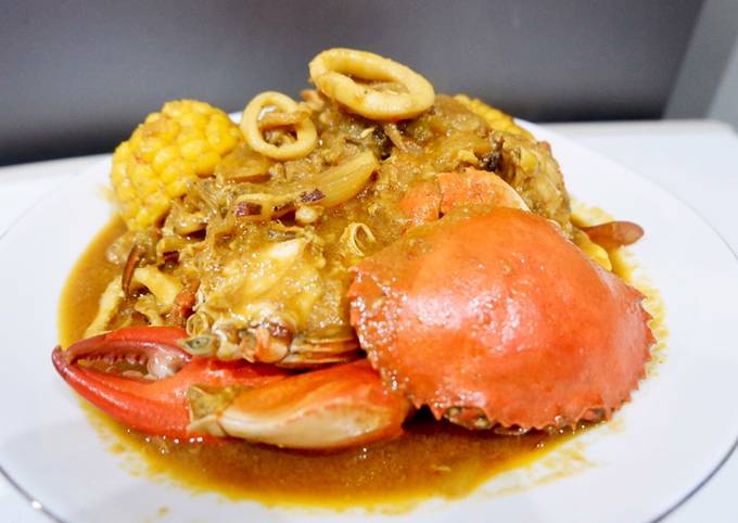 Kepiting saus padang