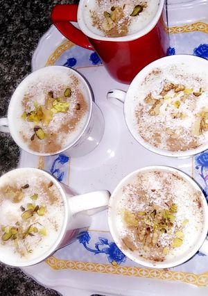 صورة لوصفة السحلب على طريقتي سهل وطيب 😋