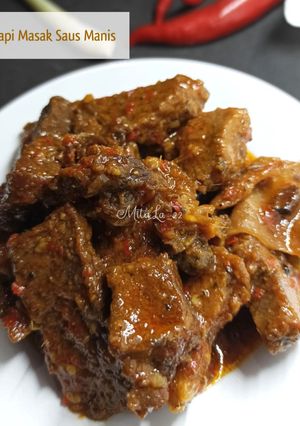 Foto resep Sapi masak saus manis