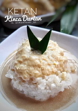 Foto resep Ketan Kinca Durian