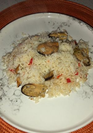 Una foto de Arroz con cholgas