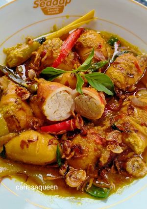 Foto resep Rica rica cumi isi tahu telur