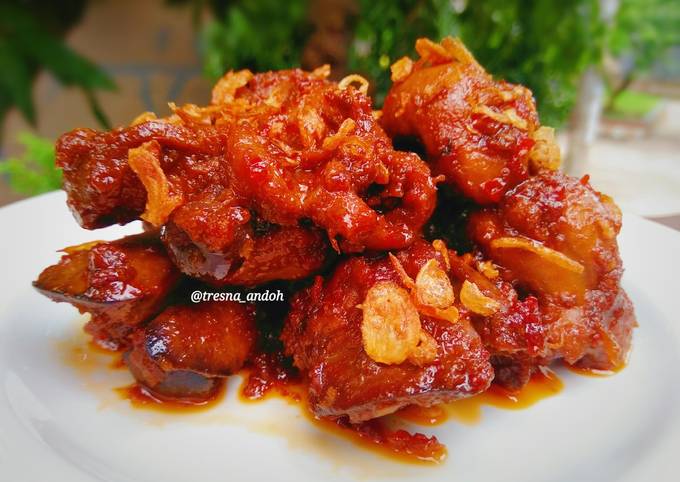 Semur Hati Ampela Ayam