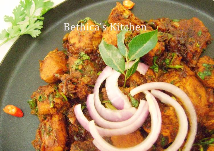 Recipe of Any-night-of-the-week Ramadan Special - Tawa Murgh (Chicken cooked on a Griddle)