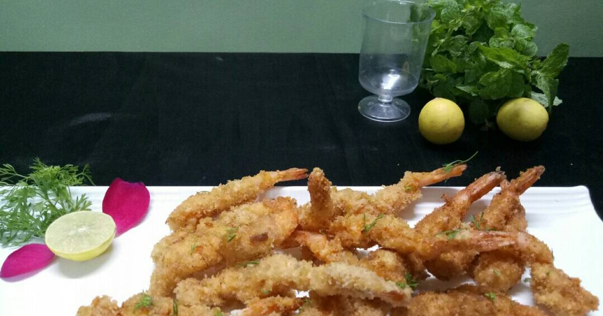 Japanese Tempura prawns Recipe by Rupali Kolvekar Cookpad