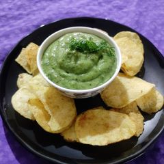 A picture of Spicy Potato Dip.