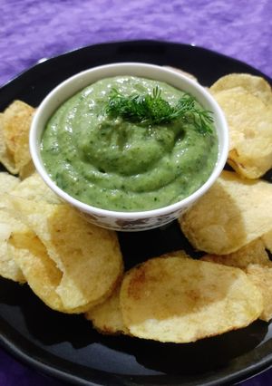 A picture of Spicy Potato Dip.