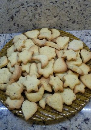 Φωτογραφία της συνταγής Μπισκότα με αμυγδαλόψιχα!