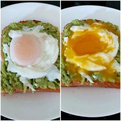 A picture of Spicy Avocado And Poached Egg on Toast. 👌.