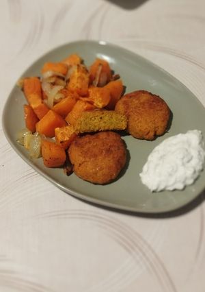 Sajtos répafasírt recept fotója