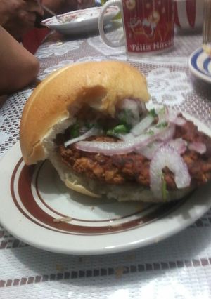 Una foto de Huevera frita