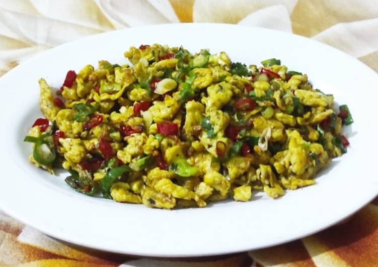 cara mengolah Scramble egg yang puas