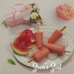 A picture of 2 Ingredient Watermelon Lollies.