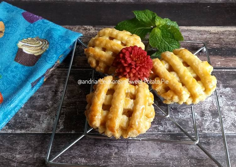 Korean Sweet Potato Pie (Pie Ubi ala Korea)