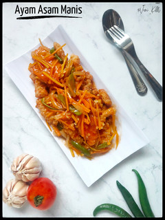 Foto resep Ayam Asam Manis
