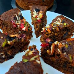 A picture of Healthy Plum Cake.