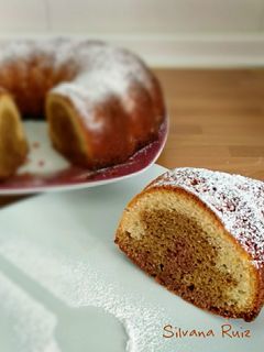 Una foto de 154.🎂Bizcocho de capuccino tricolor☕