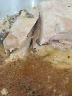 Una foto de Pechuga de pavo rellena de champiñones 🍄