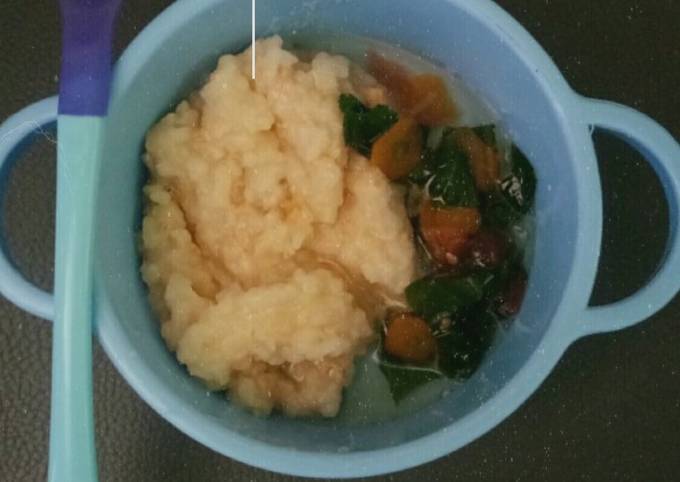 Resep Bubur Tim Tempe Sayur Bayam Wortel 9m0 Oleh Irania Dyta Cookpad