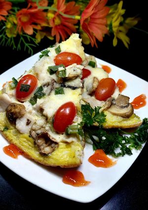 Foto resep Tortilla Egg & Cheese (856)