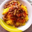 Arroz con Cúrcuma a la Cayena