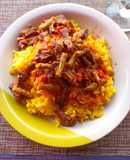 Arroz con Cúrcuma a la Cayena