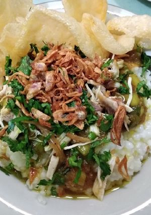 Foto resep Bubur ayam khas cianjur