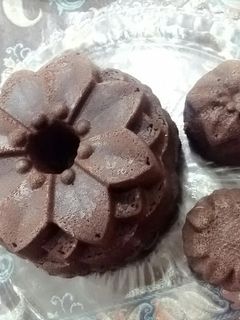 عکسی از دستور کیک شکلاتی بدون فر