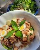 Mỳ Quảng bò (phiên bản fake)
