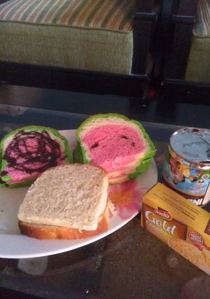 Foto resep Roti semangka eggless
