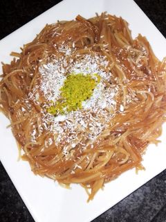 صورة لوصفة شعيرية بالحلو 😋❤️