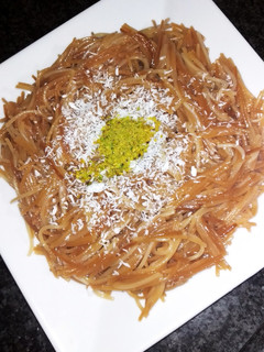 صورة لوصفة شعيرية بالحلو 😋❤️